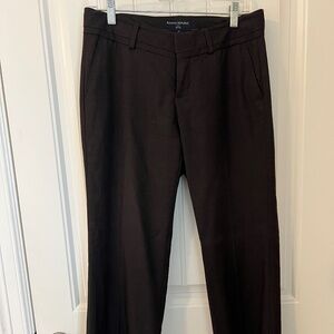 Banana Republic Brown Straight Legged Pant, Size 6 Petite